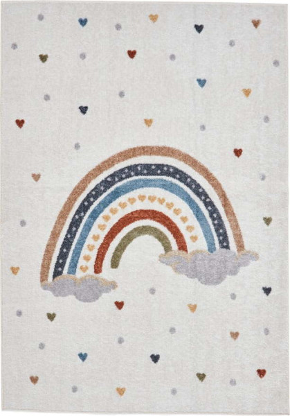 Krémový dětský koberec 120x170 cm Vida Rainbow – Think Rugs