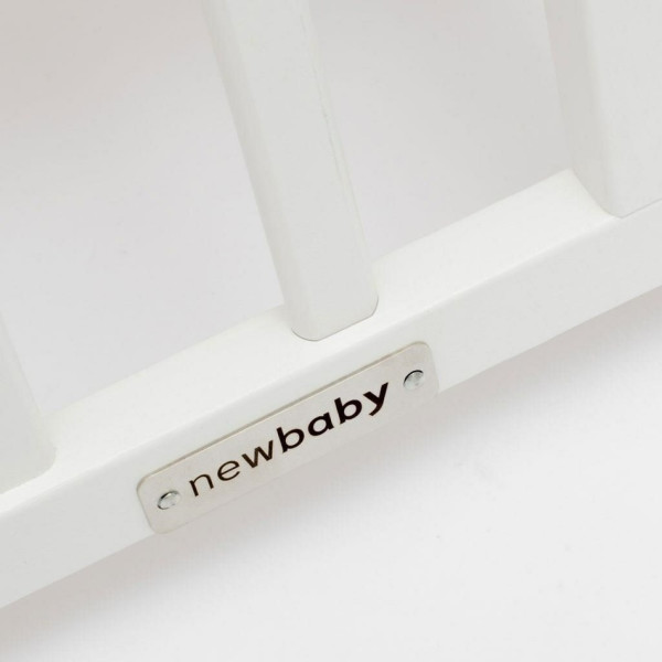 New Baby Dětská postýlka Basic se šuplíkem, bílá