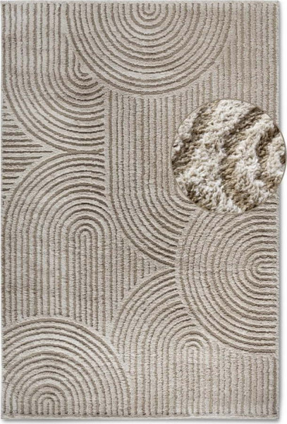 Béžový koberec 200x280 cm Chappe Beige – Elle Decoration