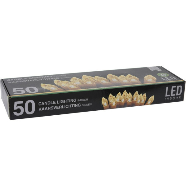 Světelný řetěz Genazzano teplá bílá, 50 LED