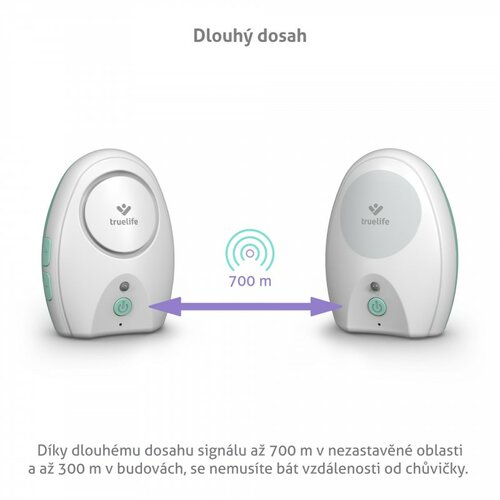 TrueLife NannyTone VM Pocket dětská digitální audio chůvička