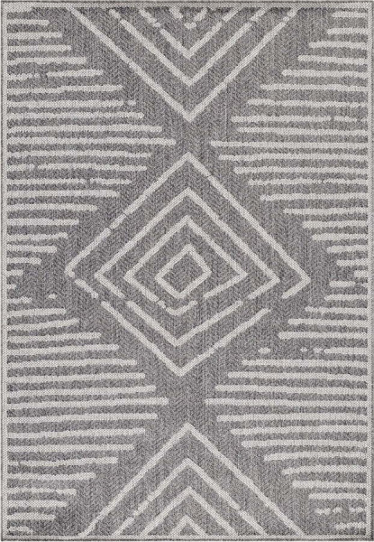 Šedý venkovní koberec 200x290 cm Aruba – Ayyildiz Carpets