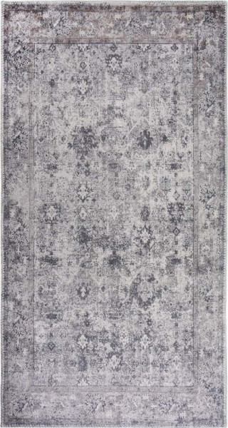 Šedý pratelný koberec 80x150 cm Vintage Orient – Vitaus